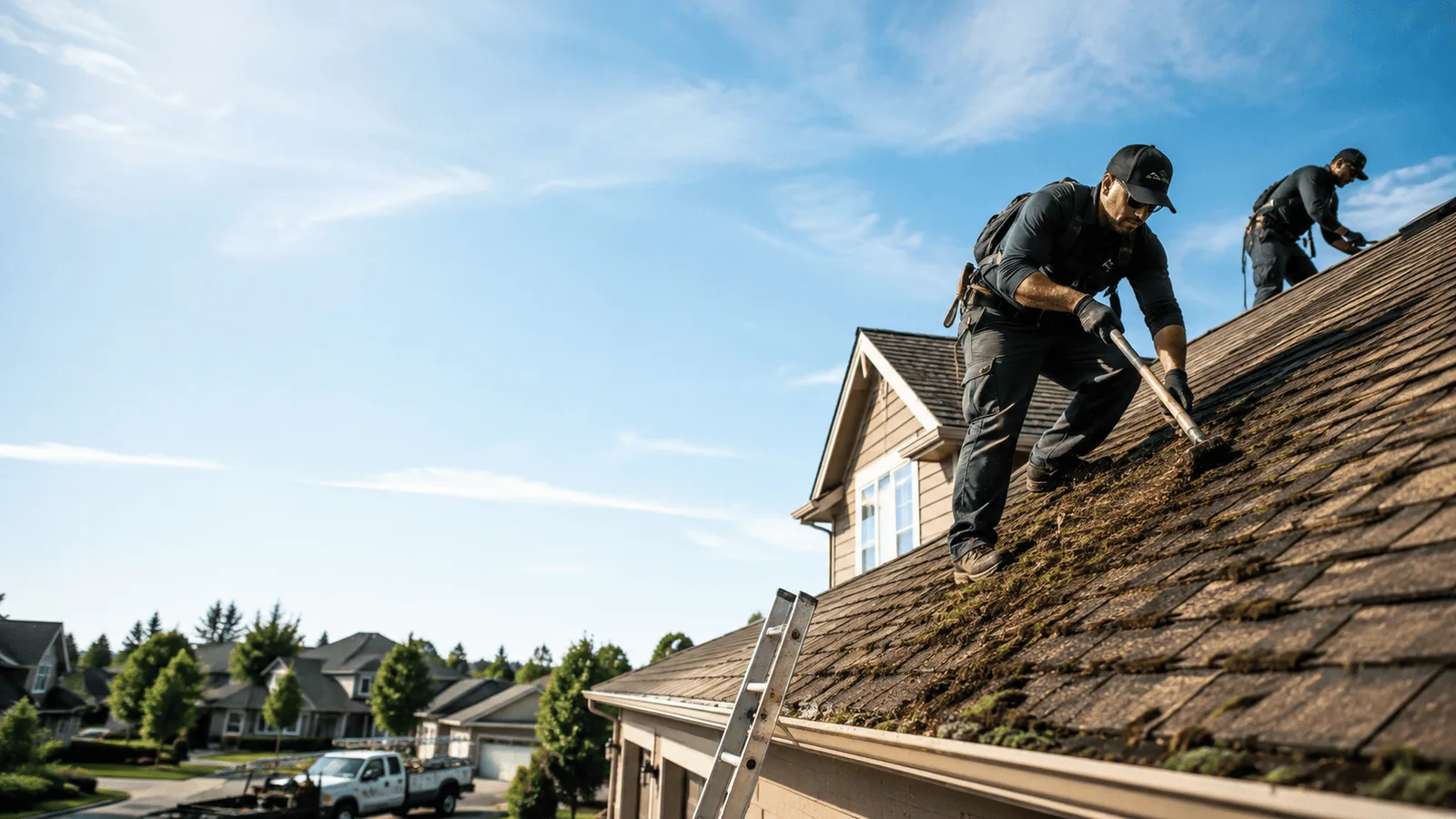 Roof Moss Removal in Broken Bow, NE near me